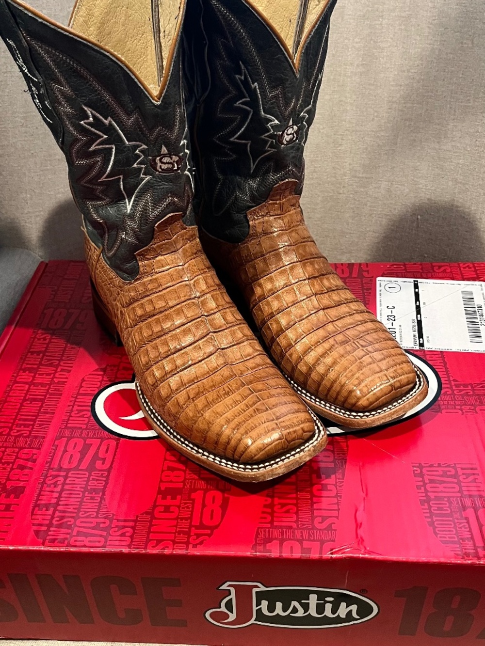 Justin Caiman George Strait Boots